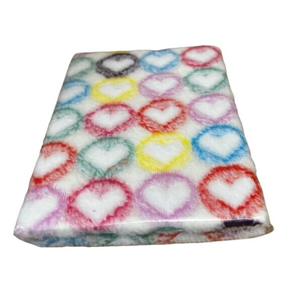 Bundle of 2 Fuzzy Hearts Notepads 80 Pages Multi Color Fuzzy - Picture 8 of 11